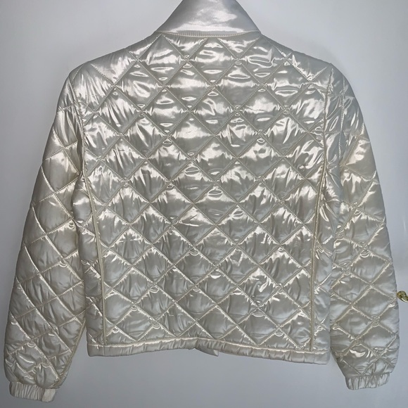 Pinko off white, light spring jacket. Size small. - Picture 3 of 7